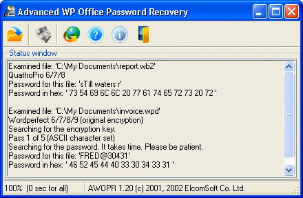 Elcomsoft password recovery torrent